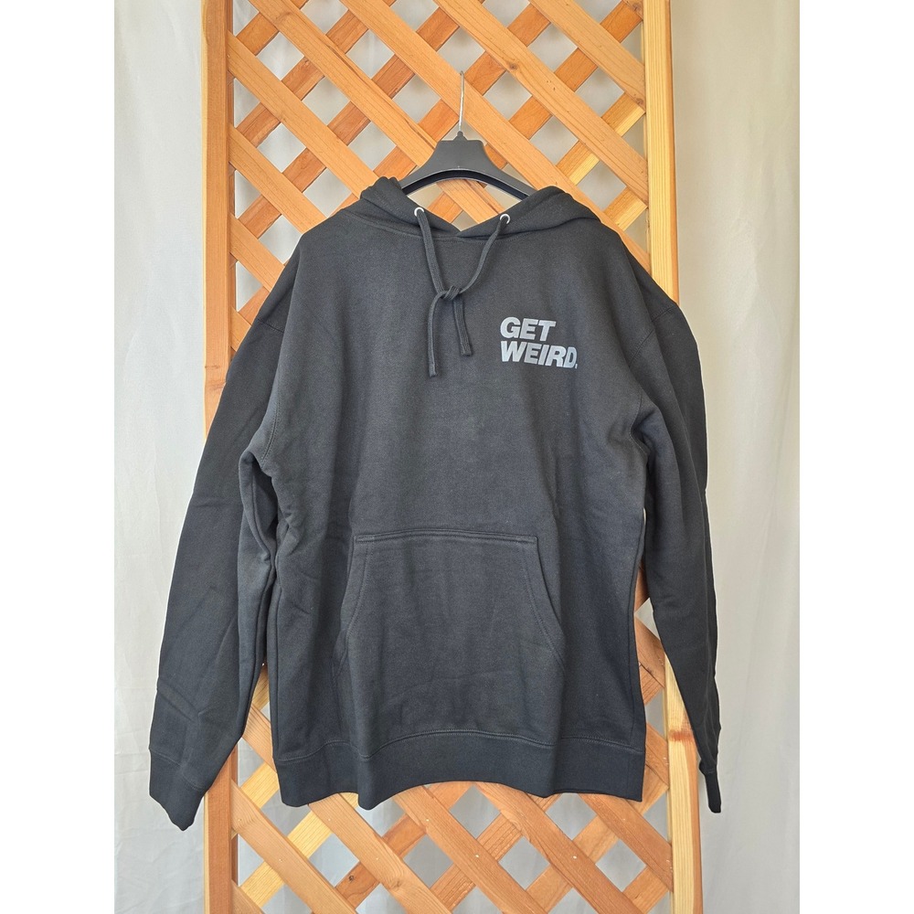 Anti Social Social Club ASSC Get Weird Hoodie Mens Large Black SS4500 NEW